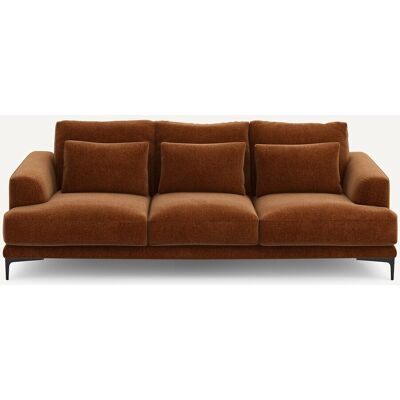 Am.Pm Καναπές 4 Θέσεων Από Βελούδινο Chenille Μ105xπ247xυ83cm Καφε 4 Θέσεις Am.Pm Καναπές 4 Θέσεων Από Βελούδινο Chenille Μ105xπ247xυ83cm Καφε 4 Θέσεις