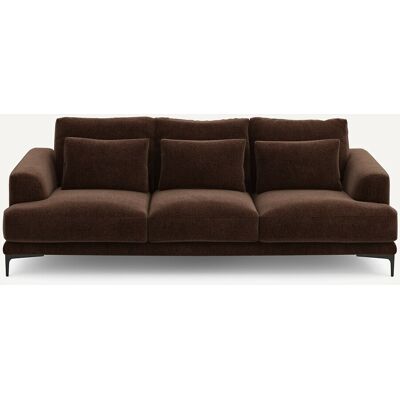 Am.Pm Καναπές 4 Θέσεων Από Βελούδινο Chenille Μ105xπ247xυ83cm Καφε 4 Θέσεις Am.Pm Καναπές 4 Θέσεων Από Βελούδινο Chenille Μ105xπ247xυ83cm Καφε 4 Θέσεις