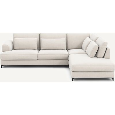 Am.Pm Γωνιακός Καναπές-Κρεβάτι Μ222xπ294xυ83cm Λευκο Δεξιός Am.Pm Γωνιακός Καναπές-Κρεβάτι Μ222xπ294xυ83cm Λευκο Δεξιός