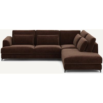 Am.Pm Γωνιακός Καναπές-Κρεβάτι Μ222xπ294xυ83cm Καφε Δεξιός Am.Pm Γωνιακός Καναπές-Κρεβάτι Μ222xπ294xυ83cm Καφε Δεξιός