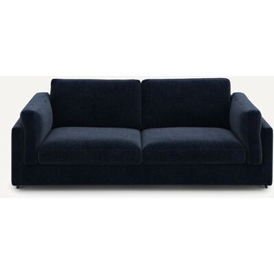 Am.Pm Καναπές-Κρεβάτι Από Βελούδινο Chenille Μ99xπ213xυ89cm Μπλε 3 Θέσεις Am.Pm Καναπές-Κρεβάτι Από Βελούδινο Chenille Μ99xπ213xυ89cm Μπλε 3 Θέσεις