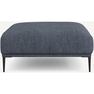 Am.Pm Υποπόδιο Xl Από Βαμβάκι/λινό Μ103xπ103xυ44cm Μπλε 1 Θέση Am.Pm Υποπόδιο Xl Από Βαμβάκι/λινό Μ103xπ103xυ44cm Μπλε 1 Θέση
