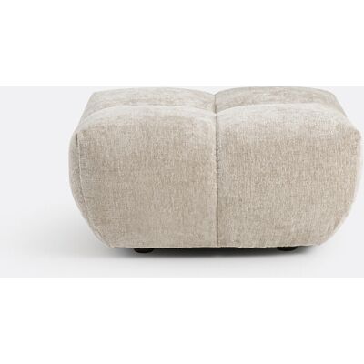 La Redoute Interieurs Πουφ Από Χοντρό Βελούδο Μ83xπ83xυ42cm Καφε One Size La Redoute Interieurs Πουφ Από Χοντρό Βελούδο Μ83xπ83xυ42cm Καφε One Size