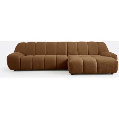 La Redoute Interieurs Γωνιακός Καναπές Δεξιός Μ163xπ315xυ79cm Καφε Δεξιός La Redoute Interieurs Γωνιακός Καναπές Δεξιός Μ163xπ315xυ79cm Καφε Δεξιός