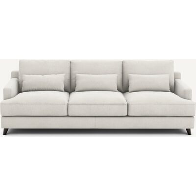 Am.Pm Καναπές Από Λινό Βελούδο Μ100xπ197xυ83cm Μπεζ 4 Θέσεις, 3 Θέσεις Am.Pm Καναπές Από Λινό Βελούδο Μ100xπ197xυ83cm Μπεζ 4 Θέσεις, 3 Θέσεις