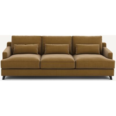 Am.Pm Καναπές Από Λινό Βελούδο Μ100xπ197xυ83cm Πρασινο 3 Θέσεις, 4 Θέσεις Am.Pm Καναπές Από Λινό Βελούδο Μ100xπ197xυ83cm Πρασινο 3 Θέσεις, 4 Θέσεις
