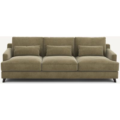 Am.Pm Καναπές Από Λινό Βελούδο Μ100xπ197xυ83cm Πρασινο 4 Θέσεις, 3 Θέσεις Am.Pm Καναπές Από Λινό Βελούδο Μ100xπ197xυ83cm Πρασινο 4 Θέσεις, 3 Θέσεις