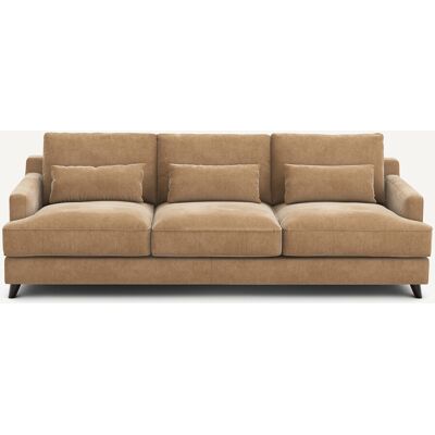 Am.Pm Καναπές Από Βελούδο Stonewashed Μ100xπ197xυ83cm Μπεζ 4 Θέσεις, 3 Θέσεις Am.Pm Καναπές Από Βελούδο Stonewashed Μ100xπ197xυ83cm Μπεζ 4 Θέσεις, 3 Θέσεις