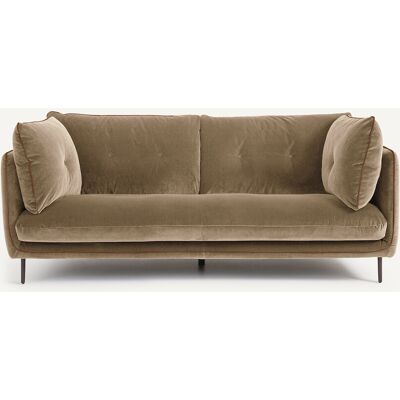 Am.Pm Compact Καναπές Από Βελούδο Μ106xπ201xυ80cm Πρασινο 3 Θέσεις Am.Pm Compact Καναπές Από Βελούδο Μ106xπ201xυ80cm Πρασινο 3 Θέσεις