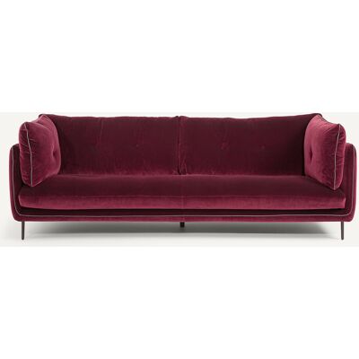 Am.Pm Καναπές Με Βελούδινο Ύφασμα Μ106xπ221xυ80cm Κοκκινο 3 Θέσεις, 4 Θέσεις Am.Pm Καναπές Με Βελούδινο Ύφασμα Μ106xπ221xυ80cm Κοκκινο 3 Θέσεις, 4 Θέσεις