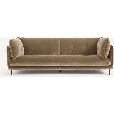 Am.Pm Καναπές Με Βελούδινο Ύφασμα Μ106xπ221xυ80cm Πρασινο 4 Θέσεις, 3 Θέσεις Am.Pm Καναπές Με Βελούδινο Ύφασμα Μ106xπ221xυ80cm Πρασινο 4 Θέσεις, 3 Θέσεις