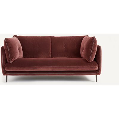 Am.Pm Διθέσιος Καναπές Από Βελούδο Μ106xπ181xυ80cm Κοκκινο 2 Θέσεις Am.Pm Διθέσιος Καναπές Από Βελούδο Μ106xπ181xυ80cm Κοκκινο 2 Θέσεις