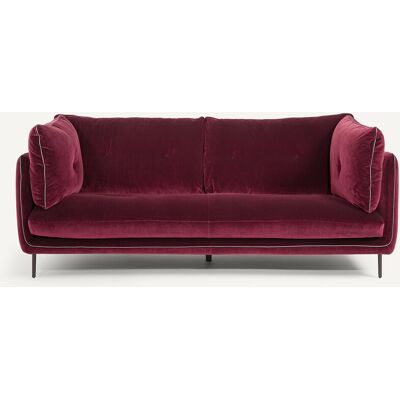 Am.Pm Διθέσιος Καναπές Από Βελούδο Μ106xπ181xυ80cm Κοκκινο 2 Θέσεις Am.Pm Διθέσιος Καναπές Από Βελούδο Μ106xπ181xυ80cm Κοκκινο 2 Θέσεις