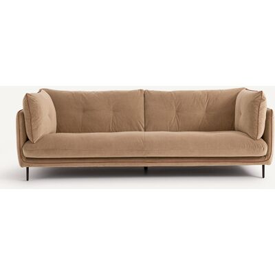 Am.Pm Καναπές Από Βελούδο Stonewashed Μ106xπ221xυ80cm Μπεζ 4 Θέσεις, 3 Θέσεις Am.Pm Καναπές Από Βελούδο Stonewashed Μ106xπ221xυ80cm Μπεζ 4 Θέσεις, 3 Θέσεις