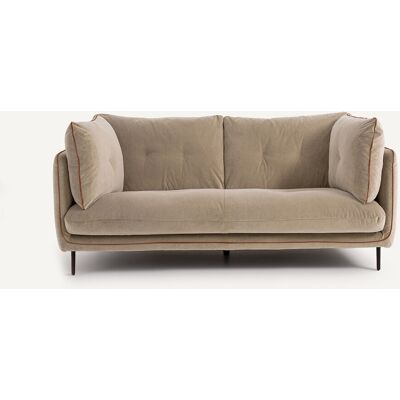 Am.Pm Καναπές 2 Θέσεων Από Βελούδο Stonewashed Μ106xπ181xυ80cm Γκρι 2 Θέσεις Am.Pm Καναπές 2 Θέσεων Από Βελούδο Stonewashed Μ106xπ181xυ80cm Γκρι 2 Θέσεις