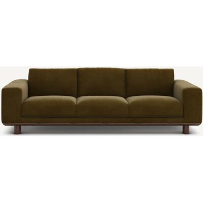 Am.Pm Καναπές Βελούδο Μ97xπ212xυ72cm Καφε 4 Θέσεις, 3 Θέσεις Am.Pm Καναπές Βελούδο Μ97xπ212xυ72cm Καφε 4 Θέσεις, 3 Θέσεις