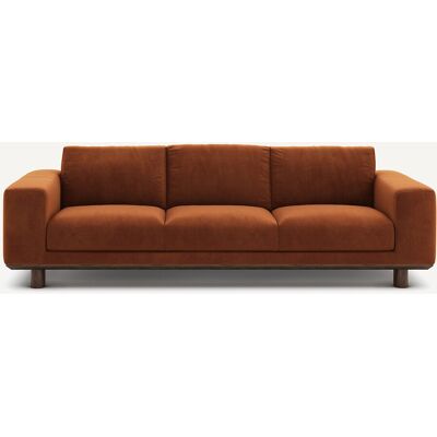 Am.Pm Καναπές Βελούδο Μ97xπ212xυ72cm Καφε 4 Θέσεις, 3 Θέσεις Am.Pm Καναπές Βελούδο Μ97xπ212xυ72cm Καφε 4 Θέσεις, 3 Θέσεις