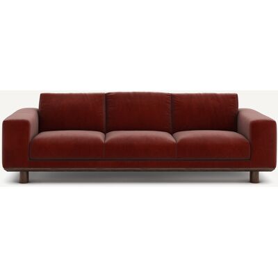 Am.Pm Καναπές Βελούδο Μ97xπ212xυ72cm Κοκκινο 4 Θέσεις, 3 Θέσεις Am.Pm Καναπές Βελούδο Μ97xπ212xυ72cm Κοκκινο 4 Θέσεις, 3 Θέσεις