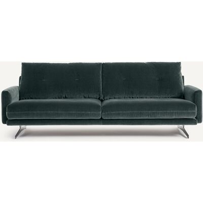 Am.Pm Καναπές Από Βελούδο Μ95xπ201xυ81cm Πρασινο 3 Θέσεις, 4 Θέσεις Am.Pm Καναπές Από Βελούδο Μ95xπ201xυ81cm Πρασινο 3 Θέσεις, 4 Θέσεις