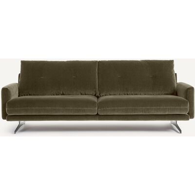 Am.Pm Καναπές Από Βελούδο Μ95xπ201xυ81cm Πρασινο 4 Θέσεις, 3 Θέσεις Am.Pm Καναπές Από Βελούδο Μ95xπ201xυ81cm Πρασινο 4 Θέσεις, 3 Θέσεις