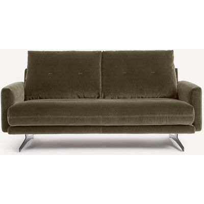 Am.Pm Διθέσιος Καναπές Βελούδινος Delicato Μ95xπ161xυ81cm Πρασινο 2 Θέσεις Am.Pm Διθέσιος Καναπές Βελούδινος Delicato Μ95xπ161xυ81cm Πρασινο 2 Θέσεις