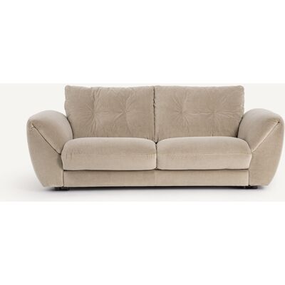 Am.Pm Καναπές-Κρεβάτι 3 Θέσεων Από Βελούδο Stonewashed Μ107xπ226xυ87cm Γκρι 3 Θέσεις Am.Pm Καναπές-Κρεβάτι 3 Θέσεων Από Βελούδο Stonewashed Μ107xπ226xυ87cm Γκρι 3 Θέσεις