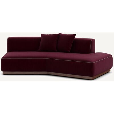 Am.Pm Γωνία Καναπέ Δεξιά Από Βελούδο Μ143xπ221xυ67cm Κοκκινο Δεξιός Am.Pm Γωνία Καναπέ Δεξιά Από Βελούδο Μ143xπ221xυ67cm Κοκκινο Δεξιός