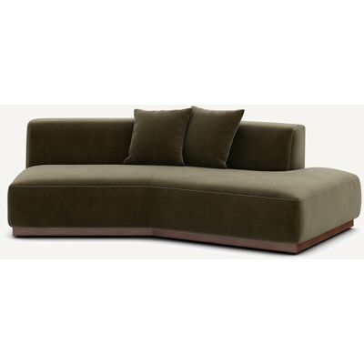 Am.Pm Γωνία Καναπέ Δεξιά Από Βελούδο Μ143xπ221xυ67cm Πρασινο Δεξιός Am.Pm Γωνία Καναπέ Δεξιά Από Βελούδο Μ143xπ221xυ67cm Πρασινο Δεξιός