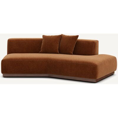 Am.Pm Γωνία Καναπέ Αριστερή Από Βελούδο Chenille Μ143xπ221xυ67cm Καφε Δεξιός Am.Pm Γωνία Καναπέ Αριστερή Από Βελούδο Chenille Μ143xπ221xυ67cm Καφε Δεξιός