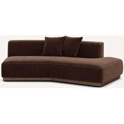 Am.Pm Γωνία Καναπέ Αριστερή Από Βελούδο Chenille Μ143xπ221xυ67cm Καφε Δεξιός Am.Pm Γωνία Καναπέ Αριστερή Από Βελούδο Chenille Μ143xπ221xυ67cm Καφε Δεξιός
