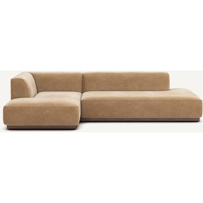 Am.Pm Γωνιακός Xl Καναπές Αριστερός Από Βελούδο Stonewashed Μ152xπ282xυ67cm Μπεζ Αριστερός Am.Pm Γωνιακός Xl Καναπές Αριστερός Από Βελούδο Stonewashed Μ152xπ282xυ67cm Μπεζ Αριστερός