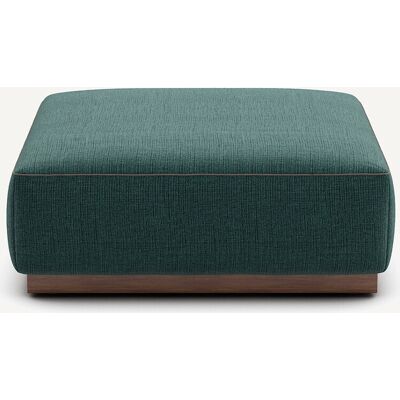 Am.Pm Υποπόδιο Από Μελανζέ Ύφασμα Μ98xπ98xυ41cm Πρασινο One Size Am.Pm Υποπόδιο Από Μελανζέ Ύφασμα Μ98xπ98xυ41cm Πρασινο One Size