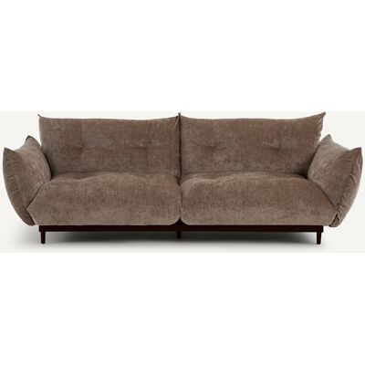 Am.Pm Καναπές 3 Θέσεων Από Βελούδο Μ105xπ236xυ88cm Μπεζ 3 Θέσεις Am.Pm Καναπές 3 Θέσεων Από Βελούδο Μ105xπ236xυ88cm Μπεζ 3 Θέσεις