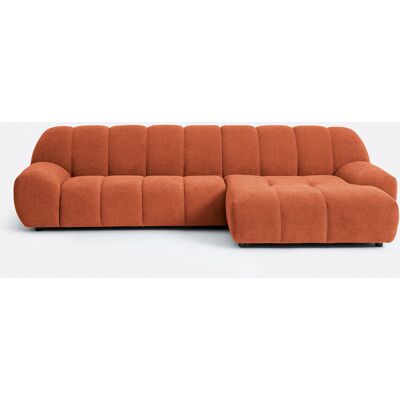 La Redoute Interieurs Γωνιακός Καναπές Δεξιός Μ163xπ315xυ79cm Καφε Δεξιός La Redoute Interieurs Γωνιακός Καναπές Δεξιός Μ163xπ315xυ79cm Καφε Δεξιός
