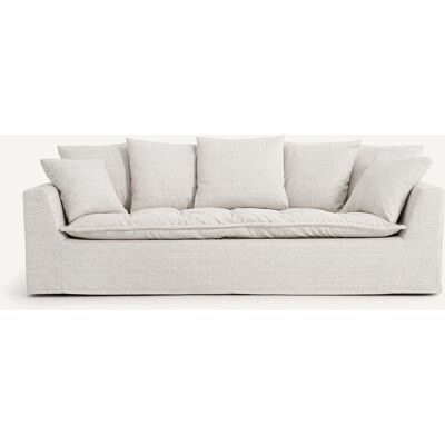 Am.Pm Καναπές Από Ανάγλυφο Ύφασμα Μ111xπ213xυ88cm Γκρι 3 Θέσεις, 4 Θέσεις Am.Pm Καναπές Από Ανάγλυφο Ύφασμα Μ111xπ213xυ88cm Γκρι 3 Θέσεις, 4 Θέσεις
