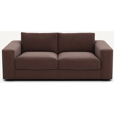 Am.Pm Καναπές 3 Θέσεων Compact Από Λινό Βελούδο Μ105xπ197xυ78cm Καφε 3 Θέσεις Am.Pm Καναπές 3 Θέσεων Compact Από Λινό Βελούδο Μ105xπ197xυ78cm Καφε 3 Θέσεις
