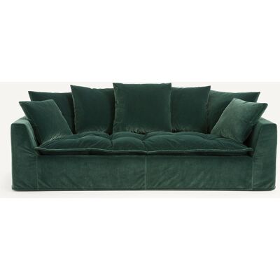Am.Pm Καναπές Από Βελούδο Μ111xπ213xυ88cm Πρασινο 3 Θέσεις, 4 Θέσεις Am.Pm Καναπές Από Βελούδο Μ111xπ213xυ88cm Πρασινο 3 Θέσεις, 4 Θέσεις