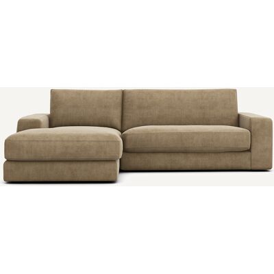Am.Pm Γωνιακός Καναπές Από Βελούδο Stonewashed Μ170xπ250xυ78cm Γκρι Δεξιός, Αριστερός Am.Pm Γωνιακός Καναπές Από Βελούδο Stonewashed Μ170xπ250xυ78cm Γκρι Δεξιός, Αριστερός