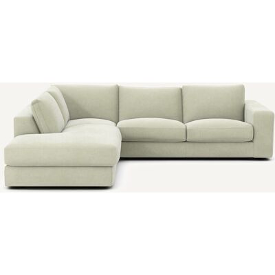 Am.Pm Γωνιακός Καναπές Από Βελούδο Stonewashed Μ233xπ282xυ78cm Πρασινο Δεξιός, Αριστερός Am.Pm Γωνιακός Καναπές Από Βελούδο Stonewashed Μ233xπ282xυ78cm Πρασινο Δεξιός, Αριστερός