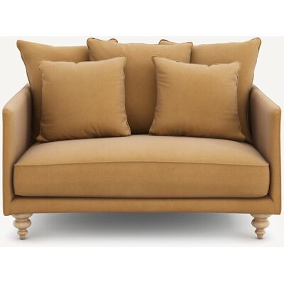 Am.Pm Καναπές 2 Θέσεων Σε Λινό Βελούδο Μ105xπ138xυ93cm Καφε 2 Θέσεις Am.Pm Καναπές 2 Θέσεων Σε Λινό Βελούδο Μ105xπ138xυ93cm Καφε 2 Θέσεις
