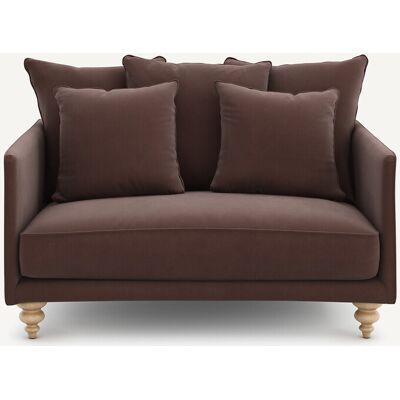 Am.Pm Καναπές 2 Θέσεων Σε Λινό Βελούδο Μ105xπ138xυ93cm Καφε 2 Θέσεις Am.Pm Καναπές 2 Θέσεων Σε Λινό Βελούδο Μ105xπ138xυ93cm Καφε 2 Θέσεις