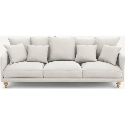 Am.Pm Καναπές Από Λινό Βέλουδο Μ105xπ198xυ93cm Μπεζ 5 Θέσεις, 4 Θέσεις, 3 Θέσεις Am.Pm Καναπές Από Λινό Βέλουδο Μ105xπ198xυ93cm Μπεζ 5 Θέσεις, 4 Θέσεις, 3 Θέσεις