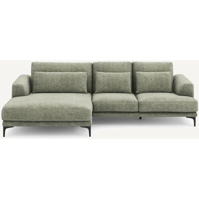 Am.Pm Γωνιακός Καναπές Xl Αριστερός Από Βαμβακερό Ύφασμα Μ149xπ277xυ83cm Πρασινο Αριστερός Am.Pm Γωνιακός Καναπές Xl Αριστερός Από Βαμβακερό Ύφασμα Μ149xπ277xυ83cm Πρασινο Αριστερός