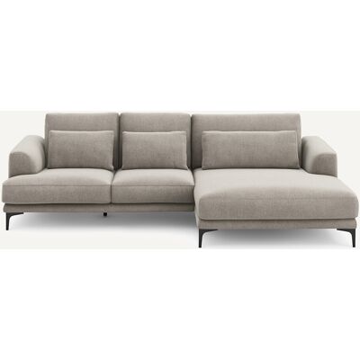 Am.Pm Γωνιακός Καναπές Xl Δεξιός Μ149xπ277xυ83cm Γκρι Δεξιός Am.Pm Γωνιακός Καναπές Xl Δεξιός Μ149xπ277xυ83cm Γκρι Δεξιός
