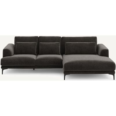 Am.Pm Γωνιακός Καναπές Xl Δεξιός Μ149xπ277xυ83cm Γκρι Δεξιός Am.Pm Γωνιακός Καναπές Xl Δεξιός Μ149xπ277xυ83cm Γκρι Δεξιός