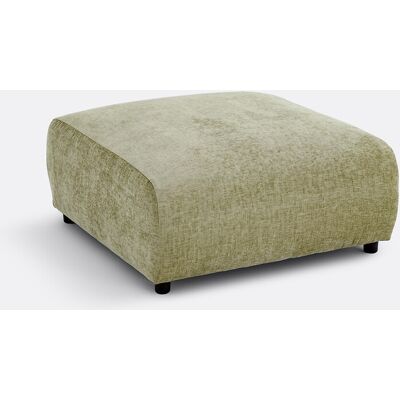 La Redoute Interieurs Πουφ Από Σενίλ Βελούδο Μ91xπ91xυ42cm Πρασινο One Size La Redoute Interieurs Πουφ Από Σενίλ Βελούδο Μ91xπ91xυ42cm Πρασινο One Size