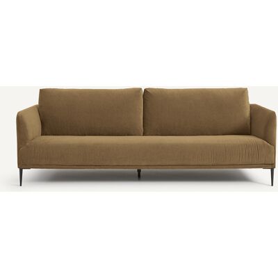 Am.Pm Καναπές Από Λινό Βελούδο Μ103xπ200xυ82cm Πρασινο 4 Θέσεις, 3 Θέσεις Am.Pm Καναπές Από Λινό Βελούδο Μ103xπ200xυ82cm Πρασινο 4 Θέσεις, 3 Θέσεις
