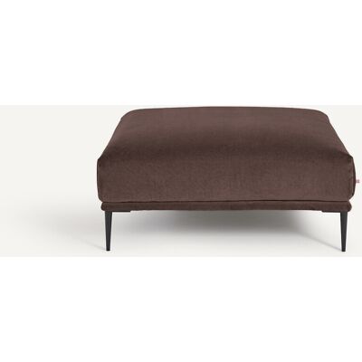 Am.Pm Υποπόδιο Xl Από Λινό Βελούδο Μ103xπ103xυ44cm Καφε 1 Θέση Am.Pm Υποπόδιο Xl Από Λινό Βελούδο Μ103xπ103xυ44cm Καφε 1 Θέση