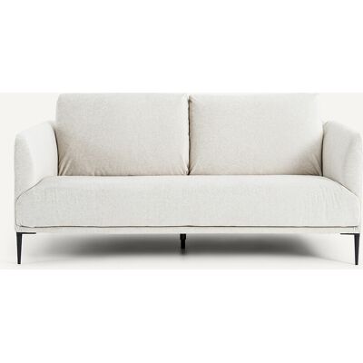 Am.Pm Καναπές Compact Από Λινό Βελούδο Μ103xπ179xυ82cm Μπεζ 3 Θέσεις Am.Pm Καναπές Compact Από Λινό Βελούδο Μ103xπ179xυ82cm Μπεζ 3 Θέσεις