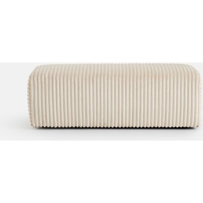 La Redoute Interieurs Πουφ Xl Από Κοτλέ Βελούδο Liora Μπεζ One Size La Redoute Interieurs Πουφ Xl Από Κοτλέ Βελούδο Liora Μπεζ One Size